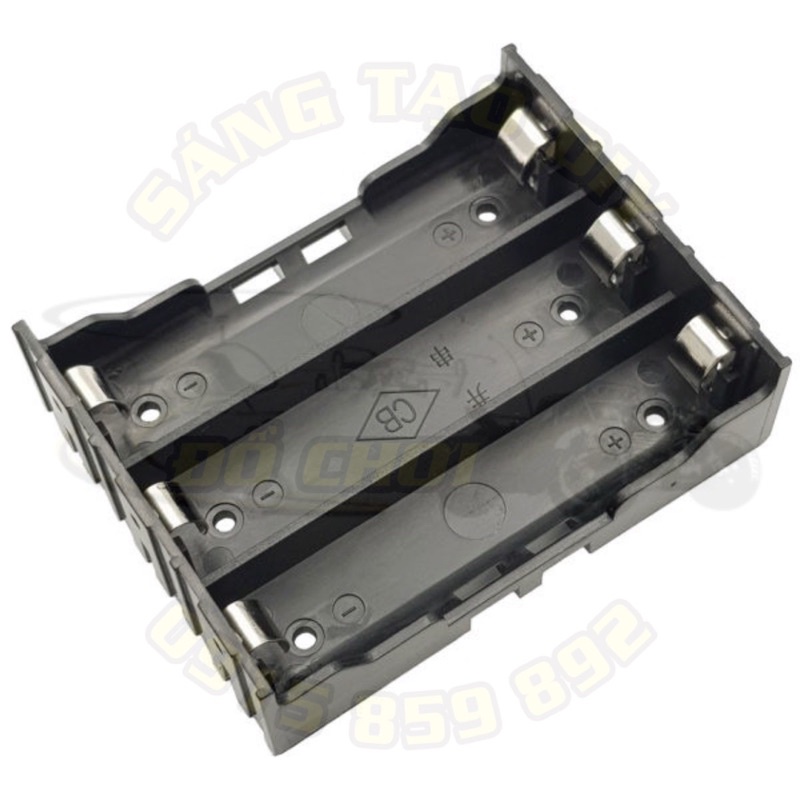 Đế pin 18650 1/2/3/4 cell có chân hàn PCB. Hộp gắn pin 18650 hàn mạch