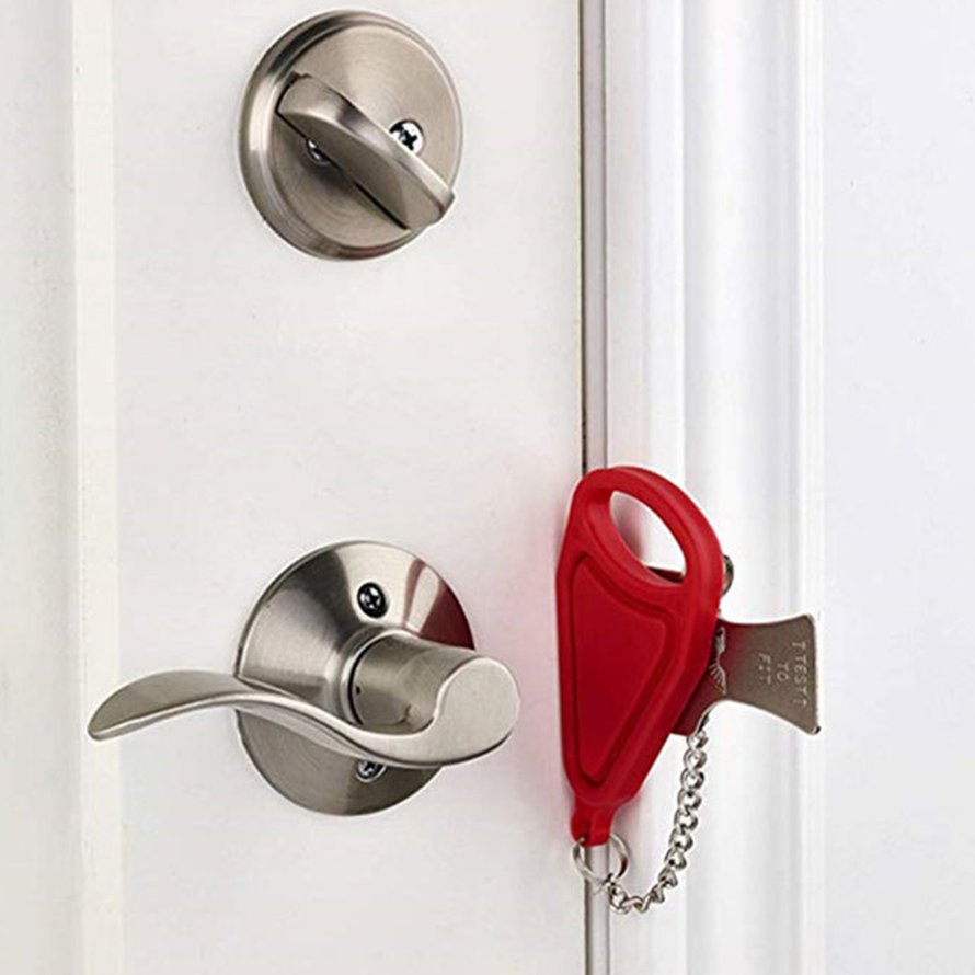 Khóa cửa khách sạn di động Khóa cửa tự vệ Dừng cửa Du lịch
