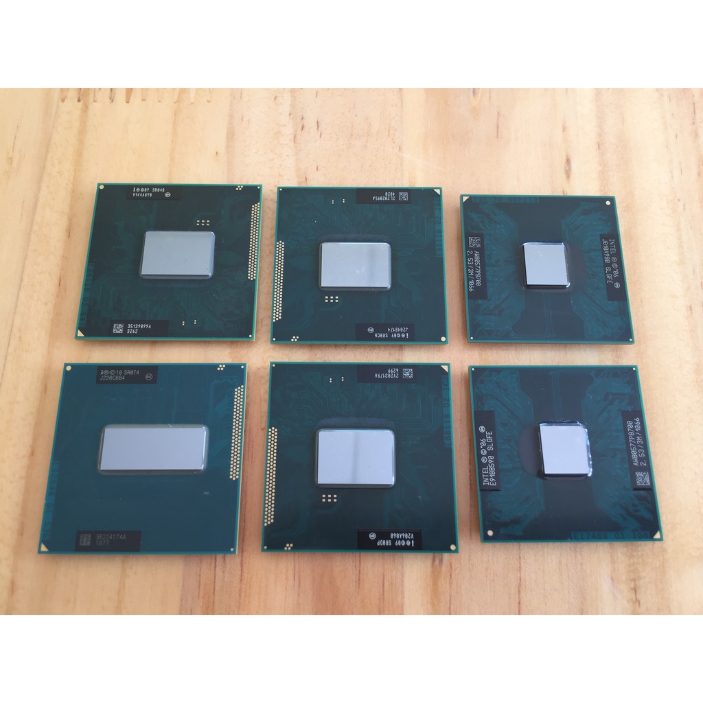 CPU Laptop Core 2 Duo P8700, Core i3 2370M 3110M, Core i5 2450M 2520M 3320M