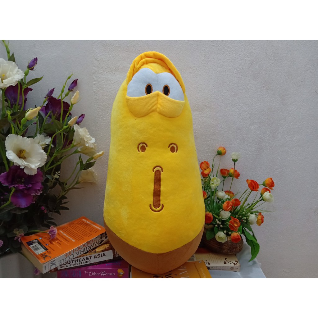 GẤU BÔNG THÚ NHỒI BÔNG SÂU LARVA KV 80CM