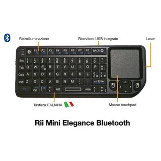 Chuột Bay Laser Bluetooth Kiêm Bàn Phím Cho Smart Tivi  mẫu mới 2019 có đèn chiếu laser Powepoint