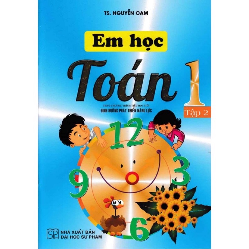 Sách - Em Học Toán 1 (Tập 2) Theo chương trình tiểu học mới Định Hướng Phát Triển Năng Lực