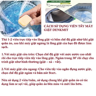 Viên tẩy lồng giặt Denkmit chuẩn Đức