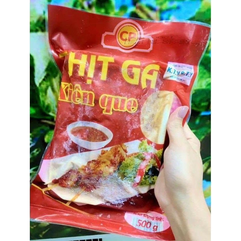 thịt gà xiên que CP❤NOWSHIP❤gói 500gr 10 xiên. sản phẩm của công ty CP