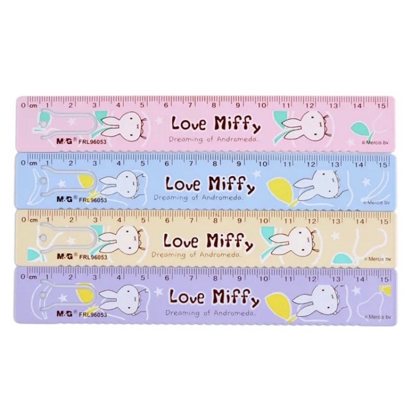Thước kẻ Sắt M&G 15cm hình thỏ