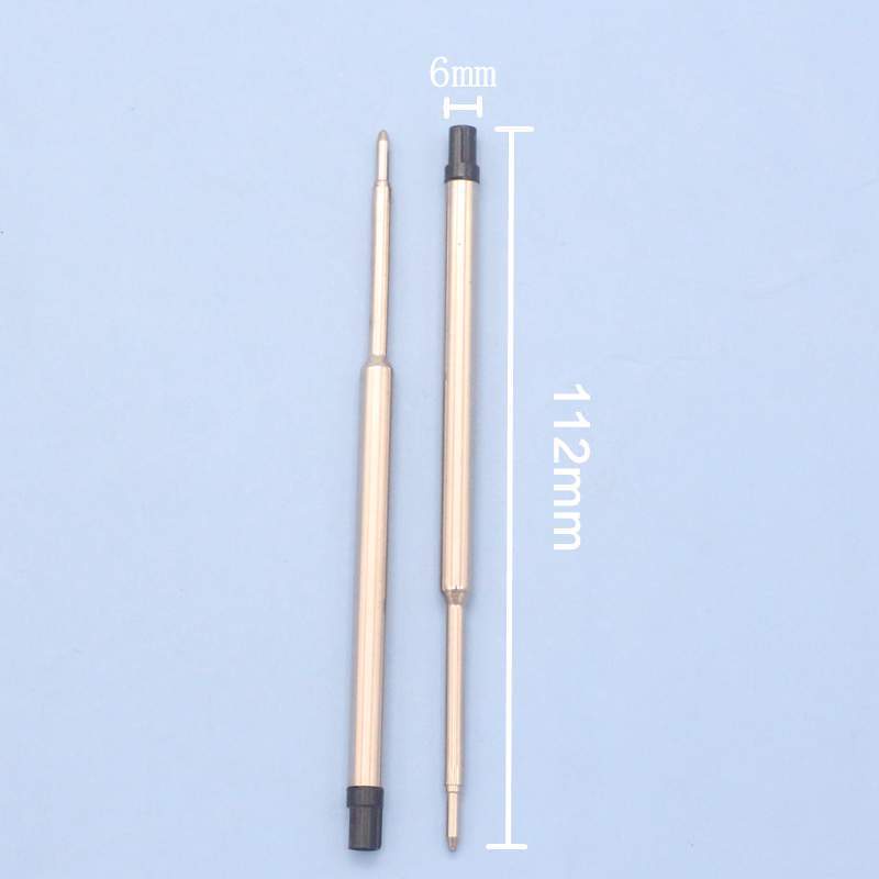 Combo 2 ruột bút lắp vừa cho Waterman và bút bi hiệu Longchamp France Xanh Đen