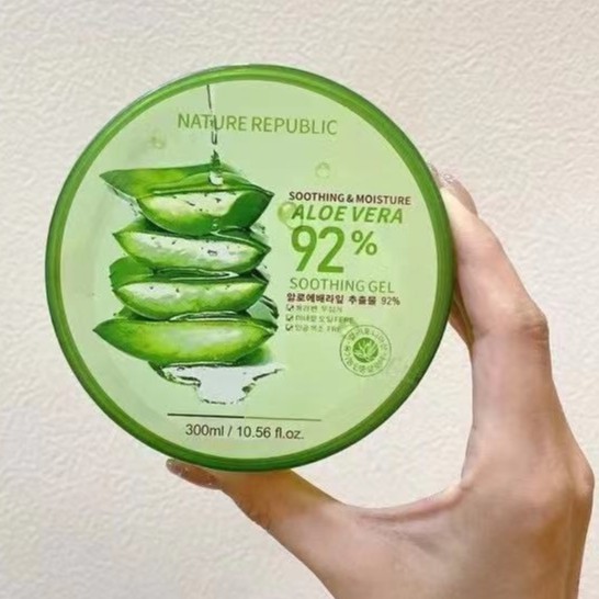 (Q1-HCM) Gel Nha Đam 92% (Nature Republic) - Kem Nha Đam Đa Năng - Gel Lô Hội Dưỡng Ẩm Làm Dịu Mát Da | BigBuy360 - bigbuy360.vn