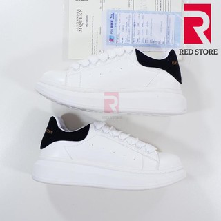 Giày sneaker MC-Queen nhung đen full tag+box