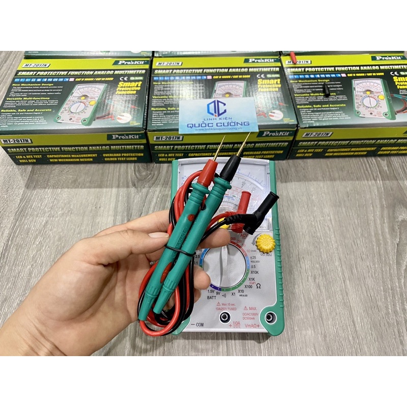 Đồng hồ đo vạn năng - dồng hồ kim (cơ) Pro'skit 2017N