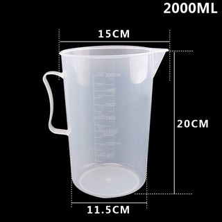 Ca Đong Định Lượng 5L - Ly Đong Định Lượng 3L 2L 1L - Nhựa Cao Cấp Chịu Nóng - Máy Móc Thiết Bị Pha Chế