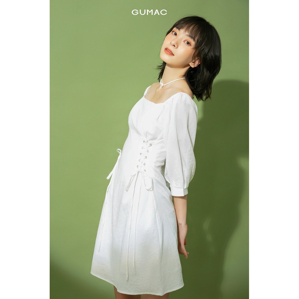 Đầm nữ xòe đan dây mắt cáo GUMAC DB1129 đủ màu đủ size, phong cách năng động trẻ trung | BigBuy360 - bigbuy360.vn