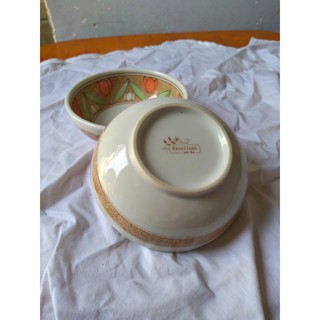 Bộ chén đựng cơm bằng gốm sứ