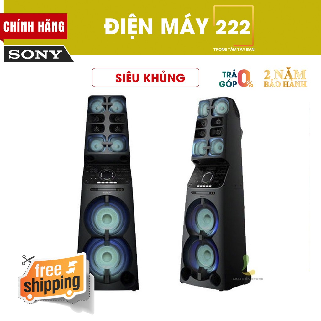 [Freeship HN] Dàn âm thanh Hifi Sony MHC-V90DW chính hãng