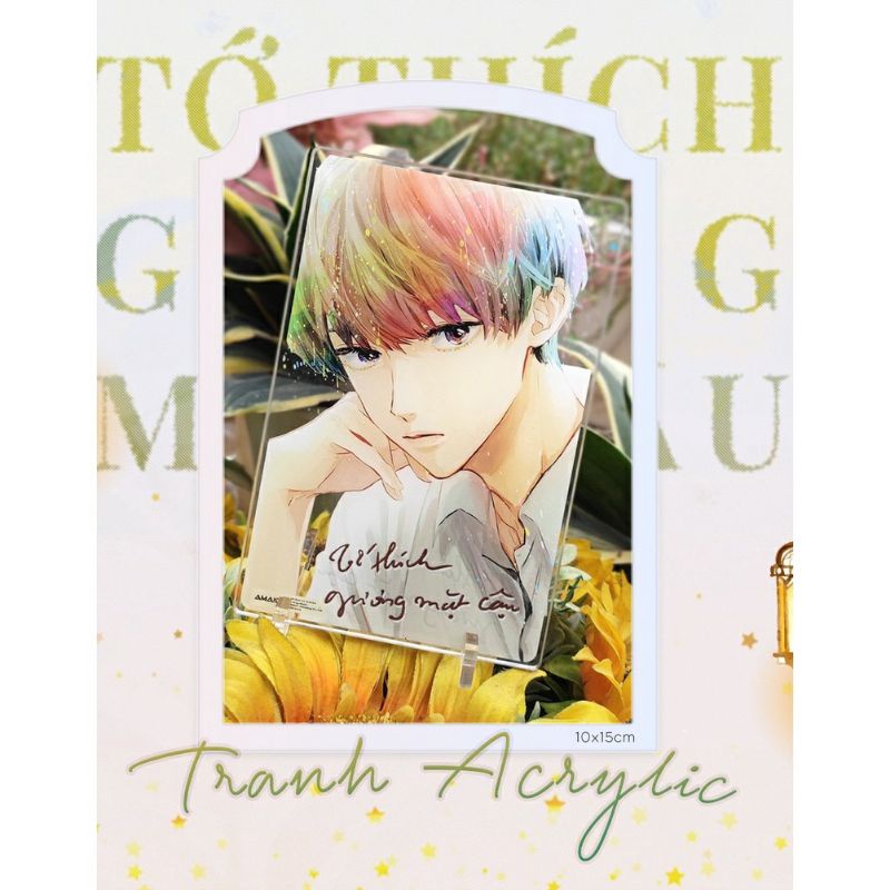 lẻ standee tớ thích gương mặt cậu, lót ly gcvđqtn
