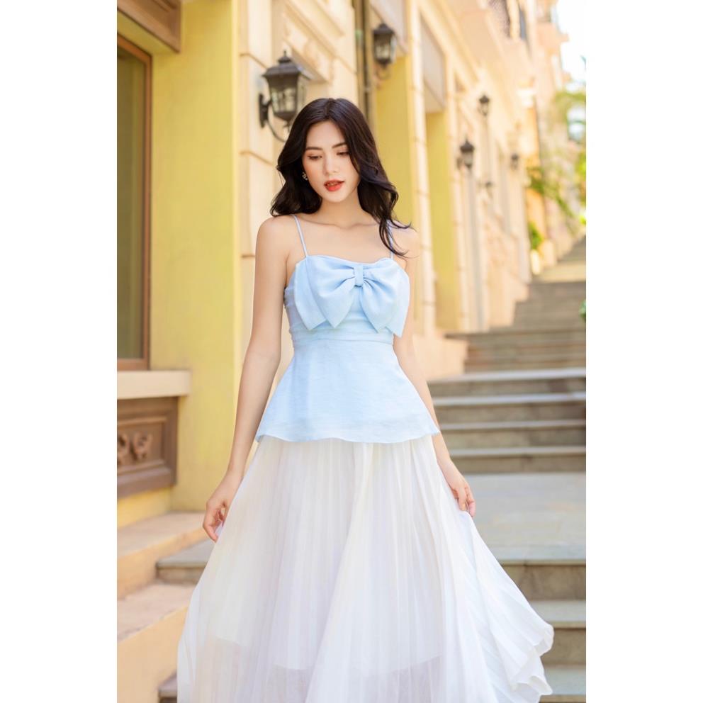 ঔৣ TIELA Chân váy dập ly công sở - Lona Skirt ঔৣ