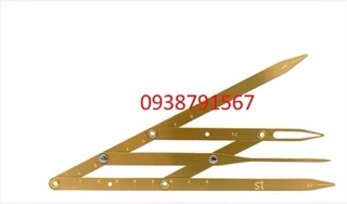 THƯỚC TỈ LỆ VÀNG CHUẨN CHÂU ÂU