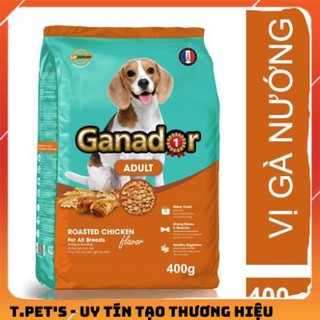 [Mới]Thức ăn cho chó trưởng thành Ganador vị gà nướng Adult Roasted Chicken Flavor 400gram/gói