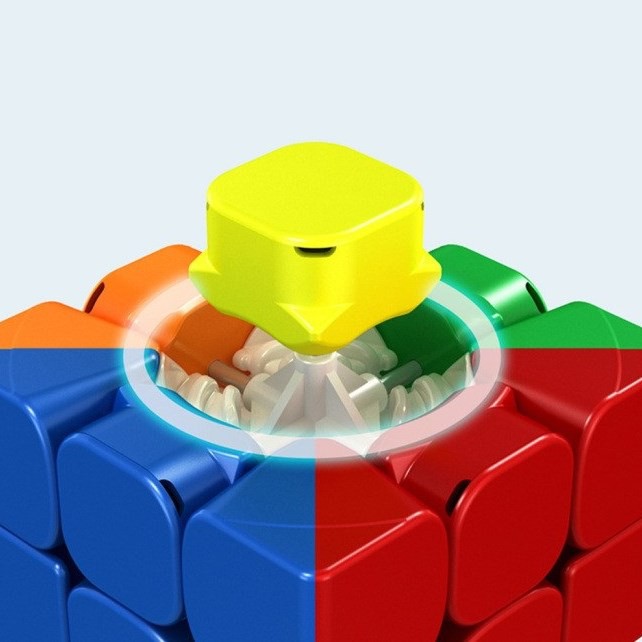 Rubik 3x3 Nam Châm MoYu RS3M 2020 Stickerless 3x3x3 Khối Lập Phương Robik 3 Tầng  - NC3302