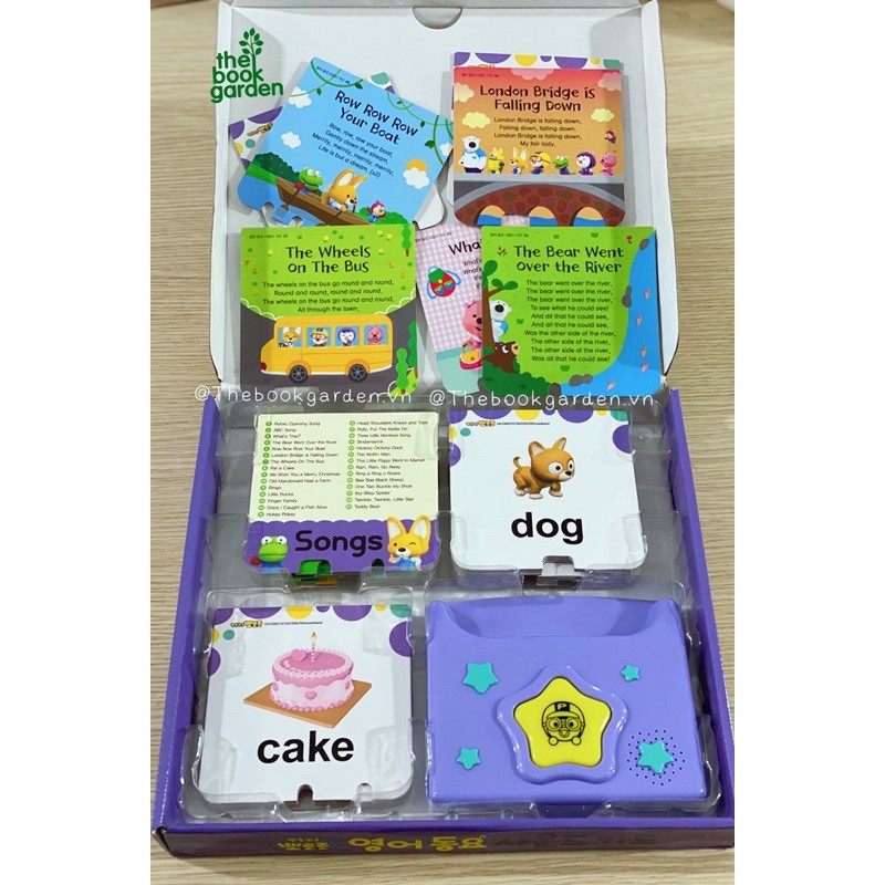 Thẻ Phát Nhạc Pororo  - New Pororo card English