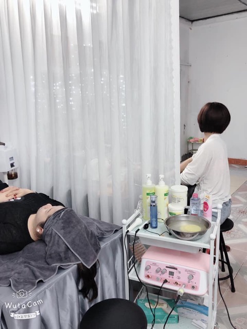 Rèm voan spa