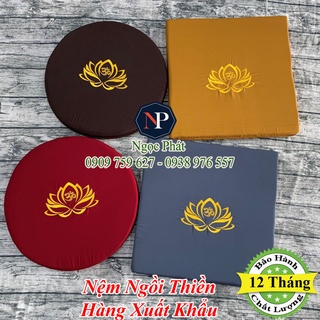 Đệm Lót Ngồi Thiền MANDALA 50x50x5cm Giúp Giảm Căng Thẳng - Bảo Hành 12 Tháng NGỌC PHÁT
