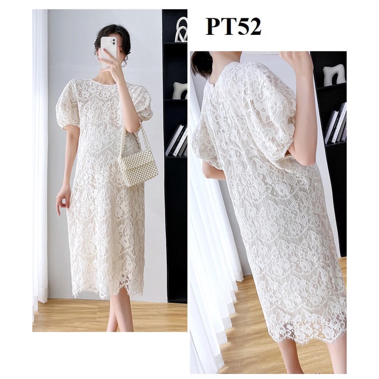 Đầm ren bầu nhập khẩu cao cấp mặc đi tiệc đi chơi siêu xinh