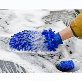 🍉Găng Tay Lau Xe/ Lau Kính Chuyên Dụng - Bao Đeo Tay Đa Năng Siêu Thấm Hút DUASHOP.