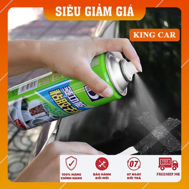 Chai xịt tẩy keo, dung dịch tẩy băng dính 3M, vết băng dính, nhựa đường thương hiệu Botny - Shop KingCar