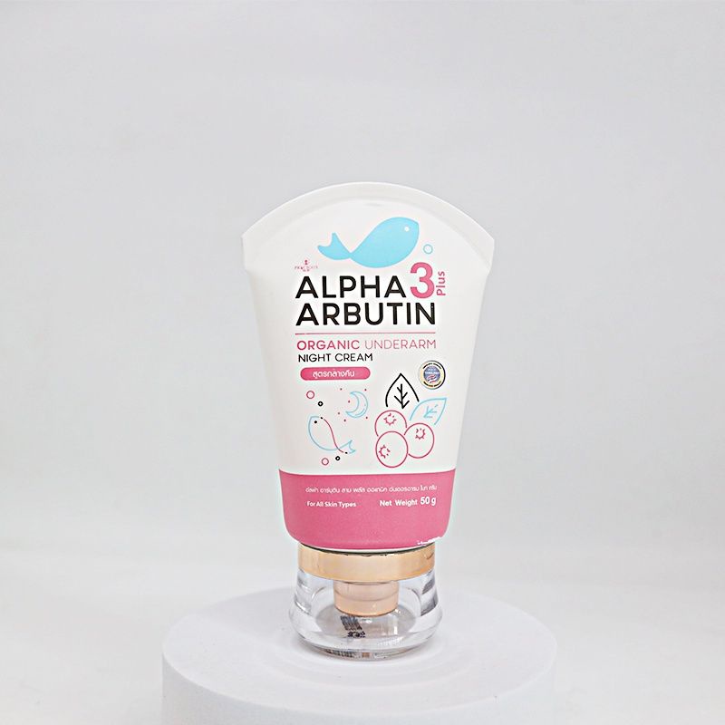 Kem Dưỡng Trắng Giảm Thâm Nách Alpha Arbutin Organic Underarm Night Cream 50g Thái Lan