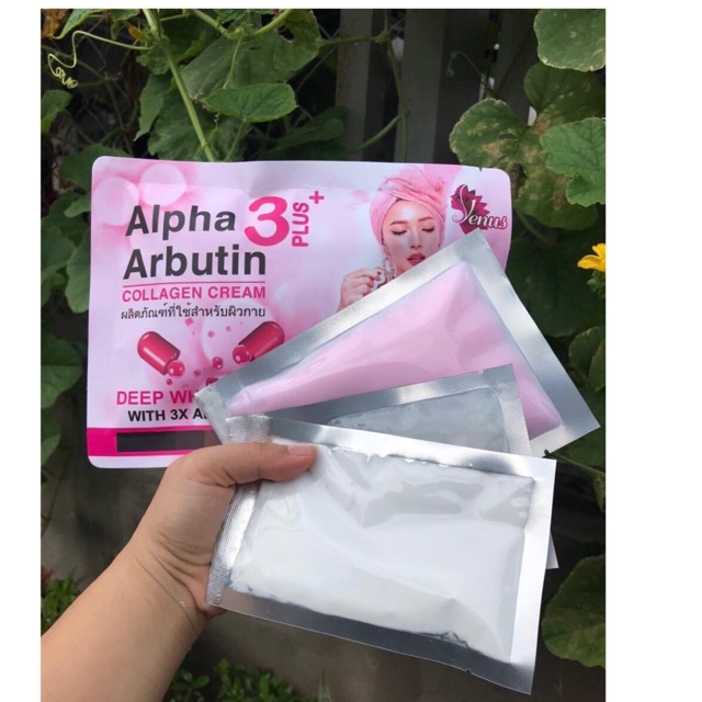 Sét ủ tắm Body White shower Alpha Arbutin mẫu mới