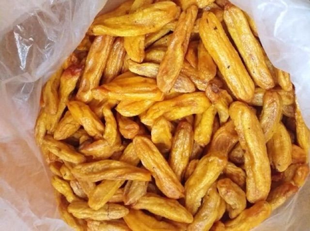 1kg chuối nguyên trái sấy dẻo ngọt nhẹ