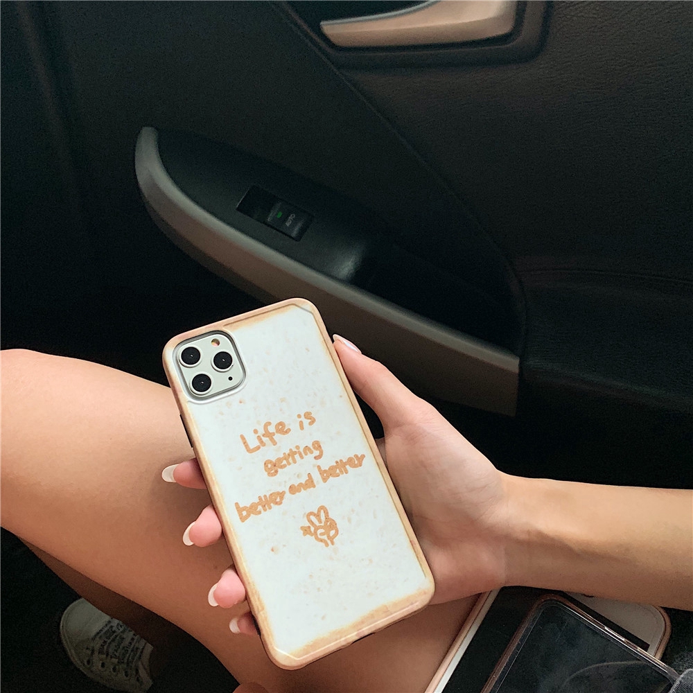Ốp Điện Thoại Hình Bánh Mì Xinh Xắn Cho Iphone X Xr Xs Max 7 Plus 8 8 Plus 11 Pro Max | BigBuy360 - bigbuy360.vn