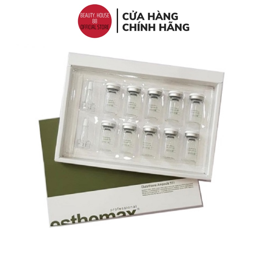Tinh chất dưỡng trắng da Esthemax Glutathione Ampoule 551