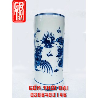 Ống hương gốm sứ Bát Tràng