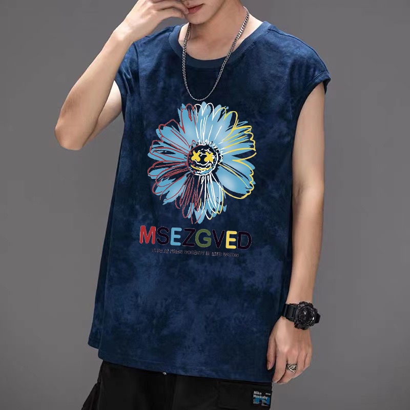 Áo Thun Ba Lỗ Thể Thao Dáng Rộng Thời Trang Mùa Hè Dành Cho Nam