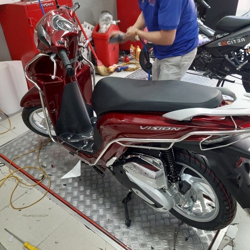 Khung quây bảo vệ xe vision 2015,2016,2017,2018,2019,2020,2021,2022 ,2023 loại đẹp