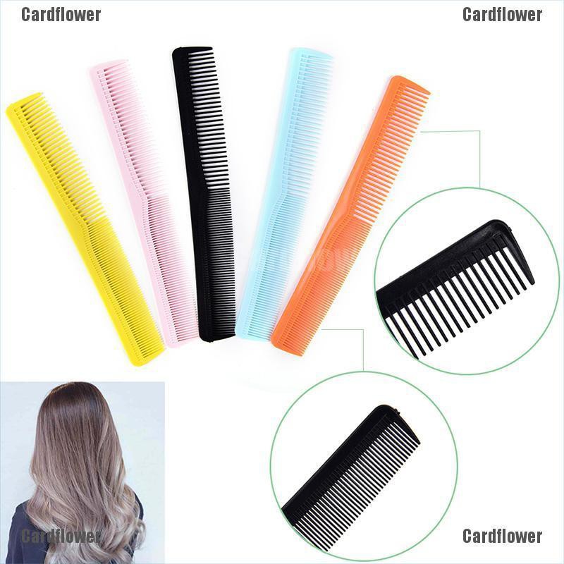 Set 5 Lược Chải Tóc Bằng Nhựa Chống Tĩnh Điện