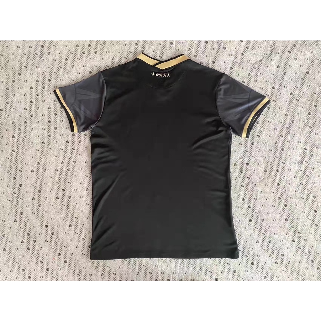 Áo Thun Đá Banh Màu Đen Số 22/23 2022 Kiểu Brazil Cá Tính