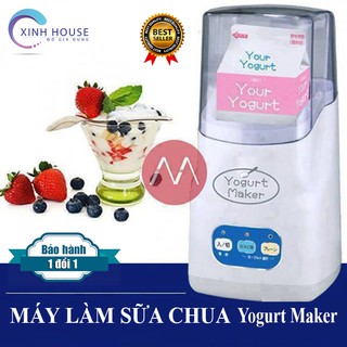 Máy Làm Sữa Chua Yogurt Maker Nhật Bản Chính Hãng, Máy làm sữa chua 3 nút chuẩn Nhật