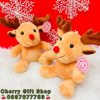 Gấu Bông Tuần Lộc 20cm Ảnh Shop Chụp - Hàng Việt Nam