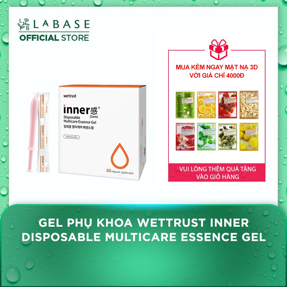 Gel Phụ Khoa Wettrust Inner Disposable Multicare Essence Hàn Quốc