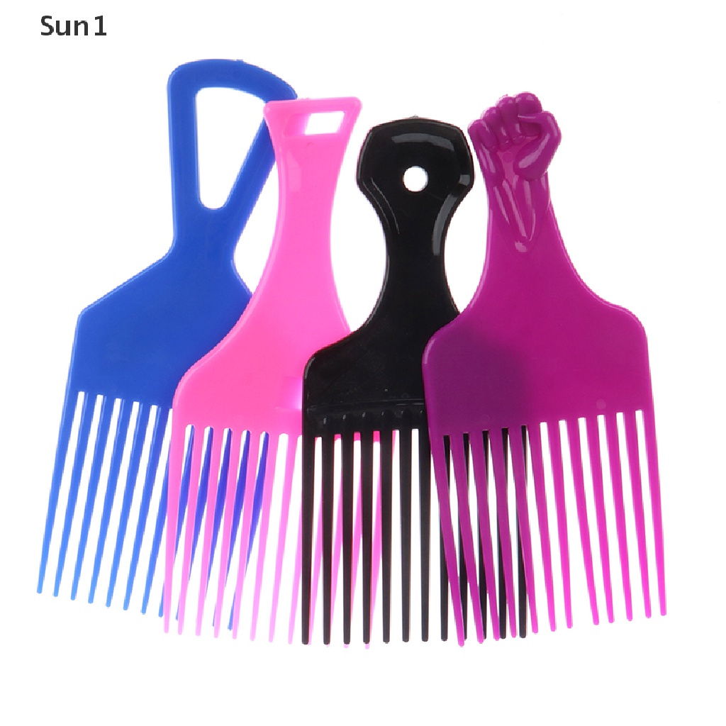 1 Lược Răng Thưa Chải Tóc Xoăn Tiện Dụng Cho Salon