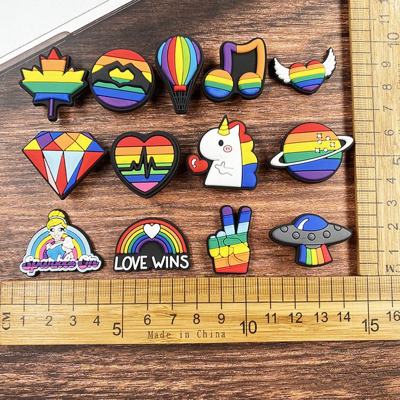 Phụ Kiện Trang Trí Giày Hình Ngựa Một Sừng Dễ Thương