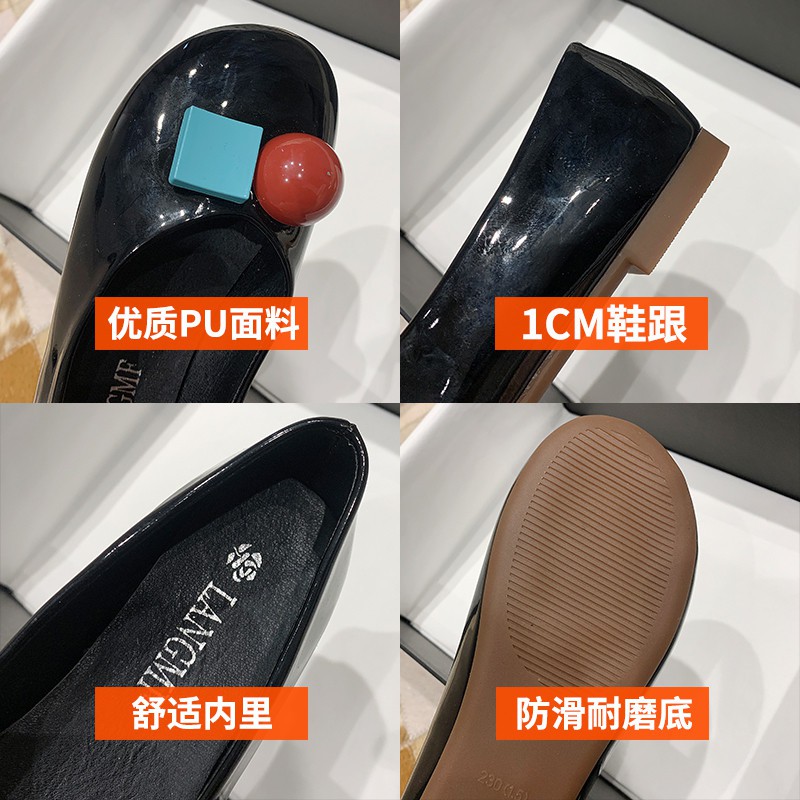 Giày Búp Bê Màu Trơn Thời Trang 2021 Cho Nữ | BigBuy360 - bigbuy360.vn