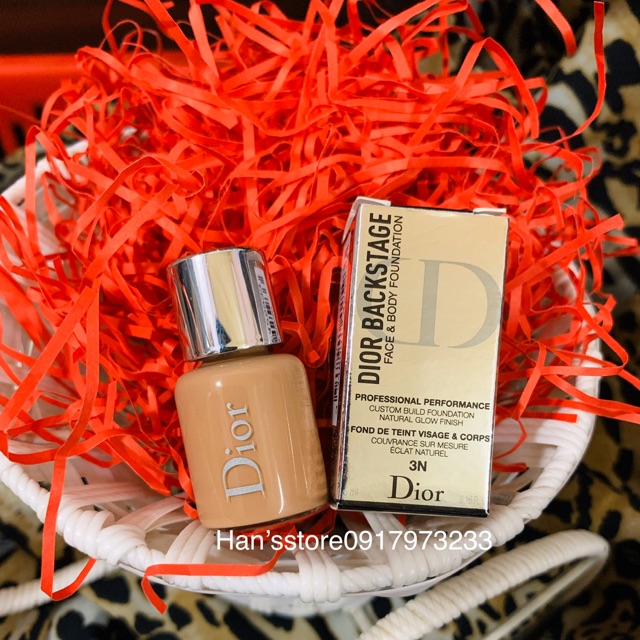 [Minisize] Kem Nền Dior Backstage Face and Body Foundation Mini 5ML