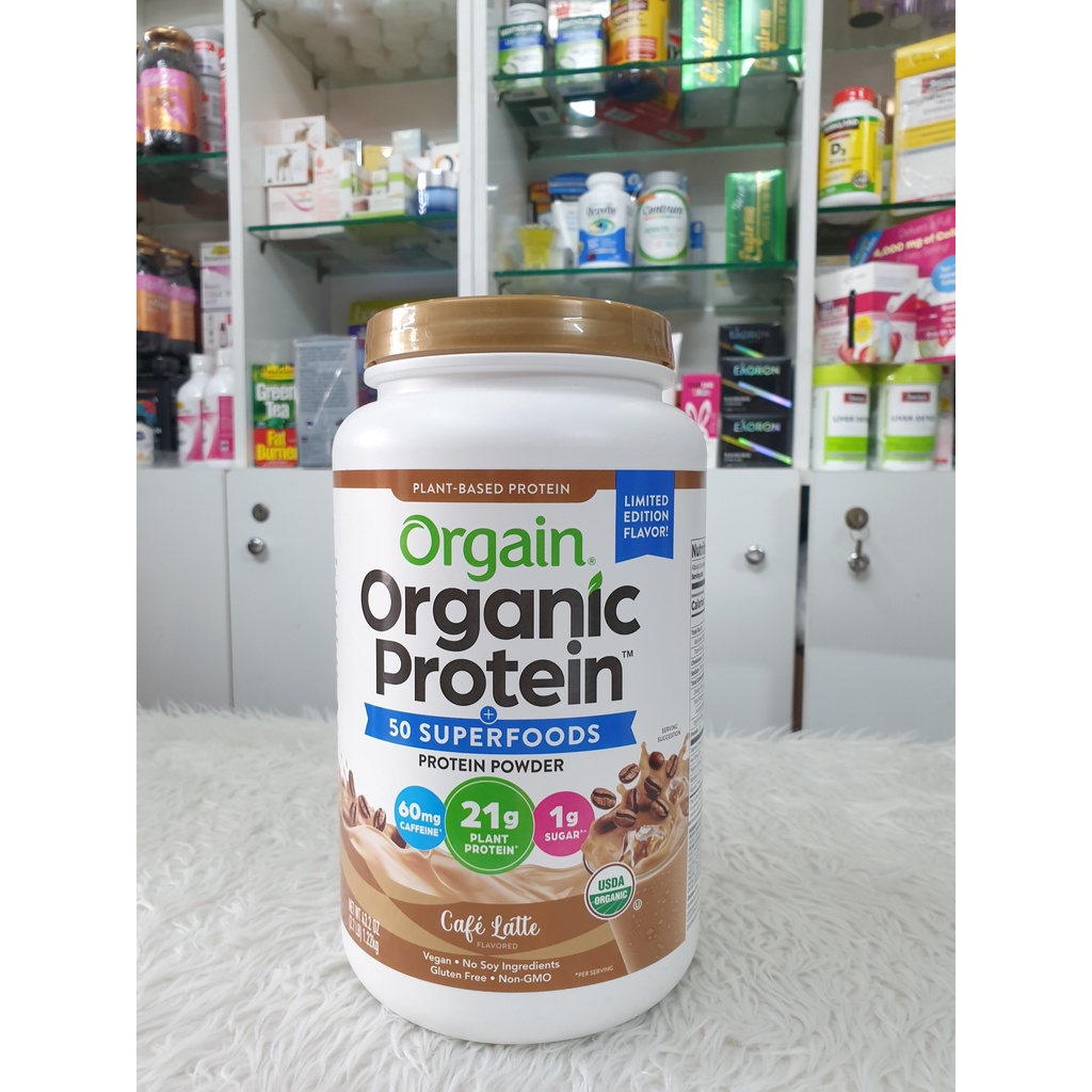 BỘT ĐẠM THỰC VẬT HỮU CƠ ORGAIN ORGANIC PROTEIN SUPER FOODS 1.22KG