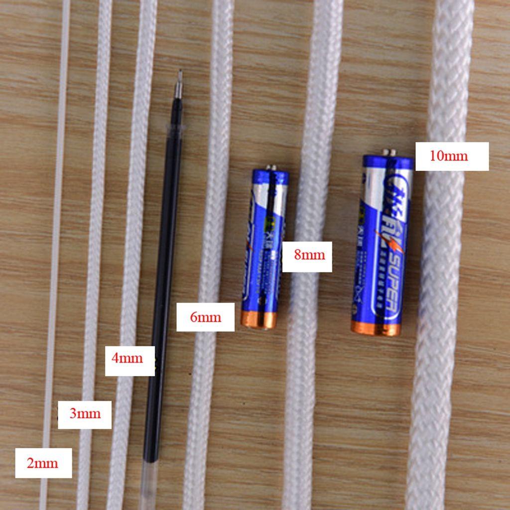Cuộn Dây Nylon Bện Dài 10M Đa Năng Gọn Nhẹ Chống Thời Tiết Tiện Dụng Mang Theo Cắm Trại DIY