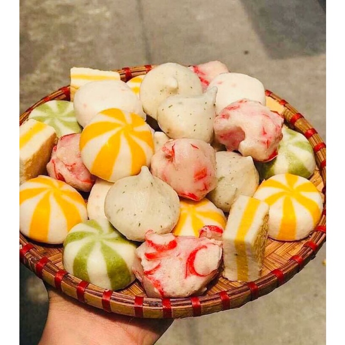 Mix 3 loại thả lẩu malaysia 200 - 500gr