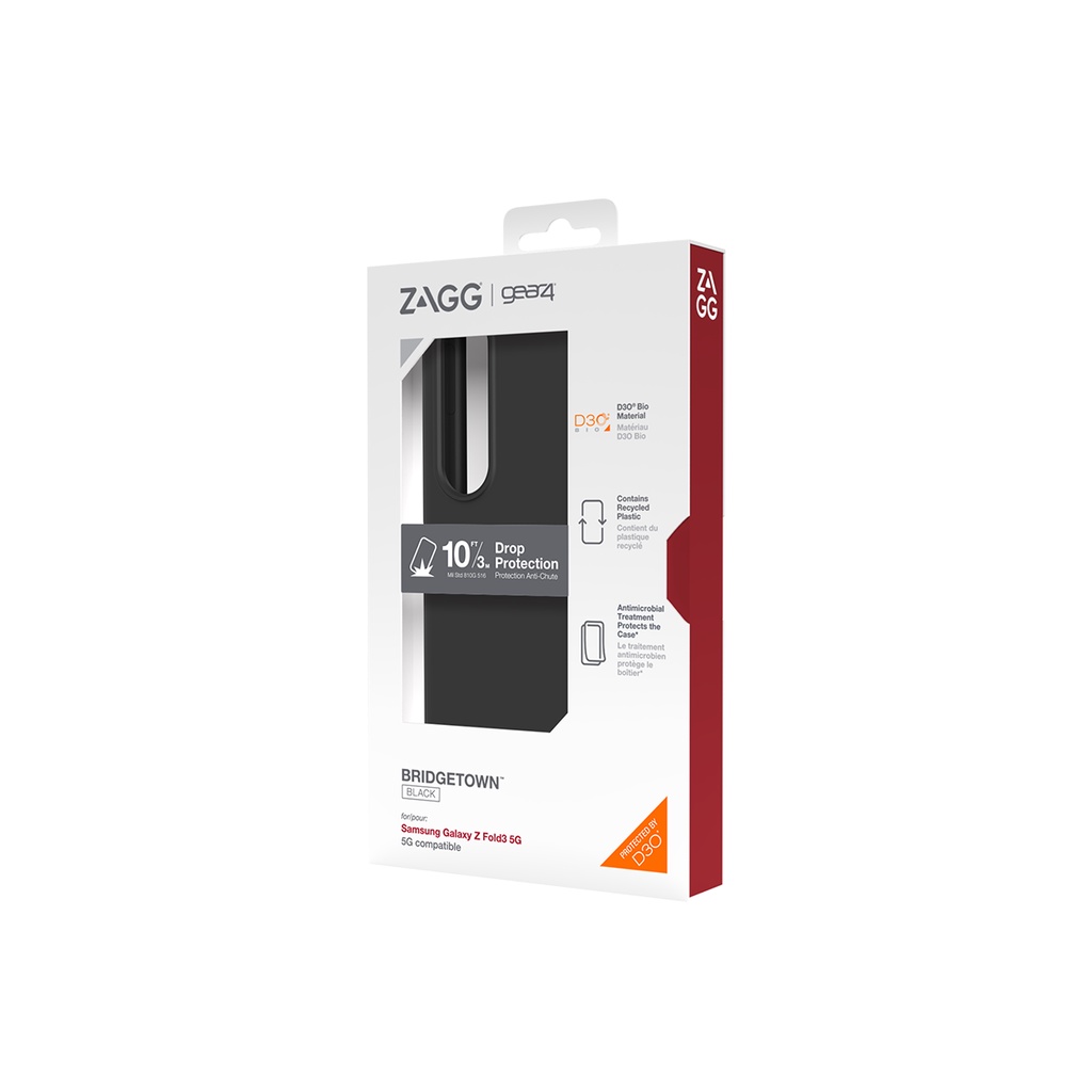Ốp lưng chống sốc Gear4 D3O Bridgetown 3m cho Samsung Galaxy Z Fold3 5G