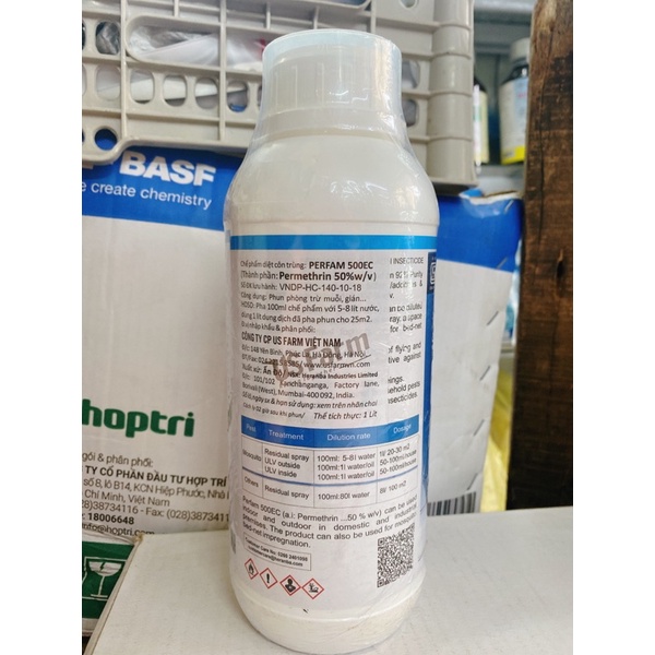 Siêu phẩm diệt muỗi Ấn Độ PERFAM 500EC nhập nguyên chai 1000ml